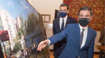 El alcalde Javier Rodríguez Palacios firma el convenio para la construcción 