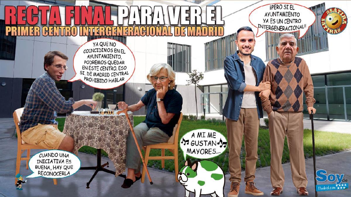 Jóvenes y mayores compartirán este espacio de 3.660 m2