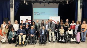 El acto ha contado con la presencia de representantes del Ayuntamiento de Madrid, del Comité Paralímpico Español y de personas vinculadas con el deporte madrileño