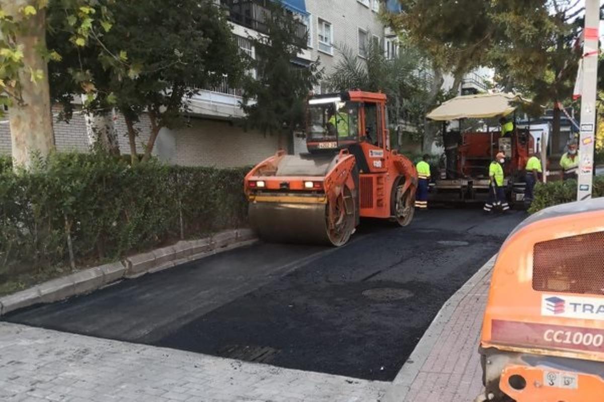 El Ayuntamiento de Móstoles retoma los trabajos para arreglar los desperfectos de sus calles