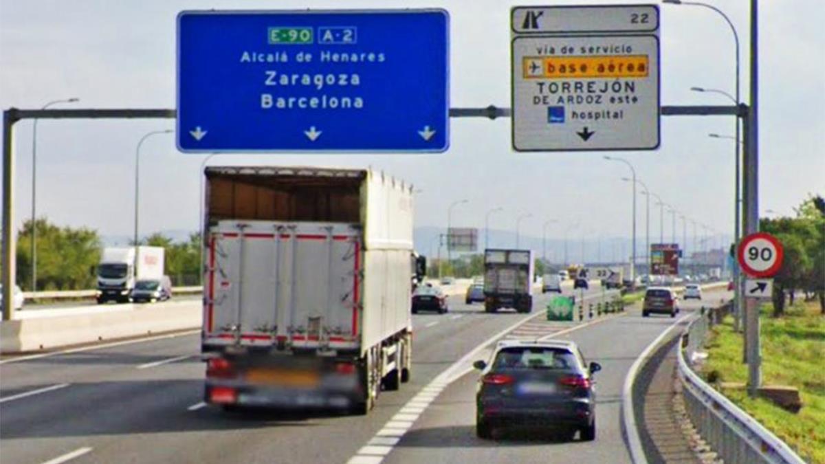 Debido a los trabajos de ampliación del ramal de acceso a la carretera de la Base
