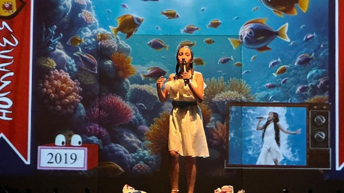 El Teatro Ana Diosdado se convirtió en el escenario del concierto de fin de curso de los alumnos que rindió homenaje a Eurovisión