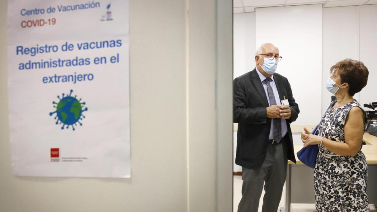 Es preciso solicitar cita previa para ser atendido en el Centro de Vacunación de la Comunidad de Madrid
