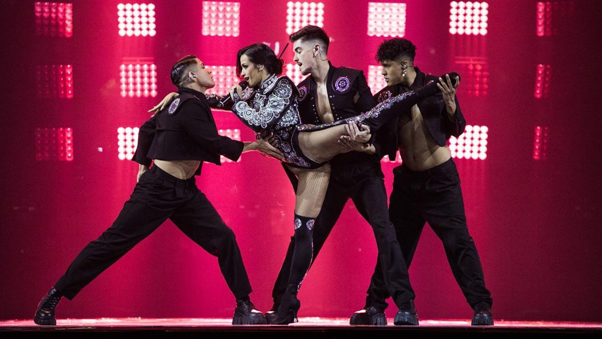 La cantante consiguió posicionar a nuestro país en el tercer puesto de la gala, por debajo de Reino Unido y Ucrania