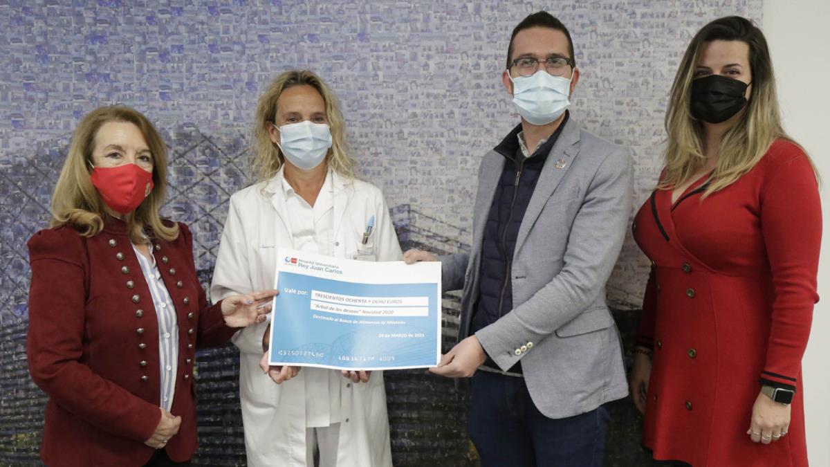 El Hospital Universitario Rey Juan Carlos se vuelca con Móstoles