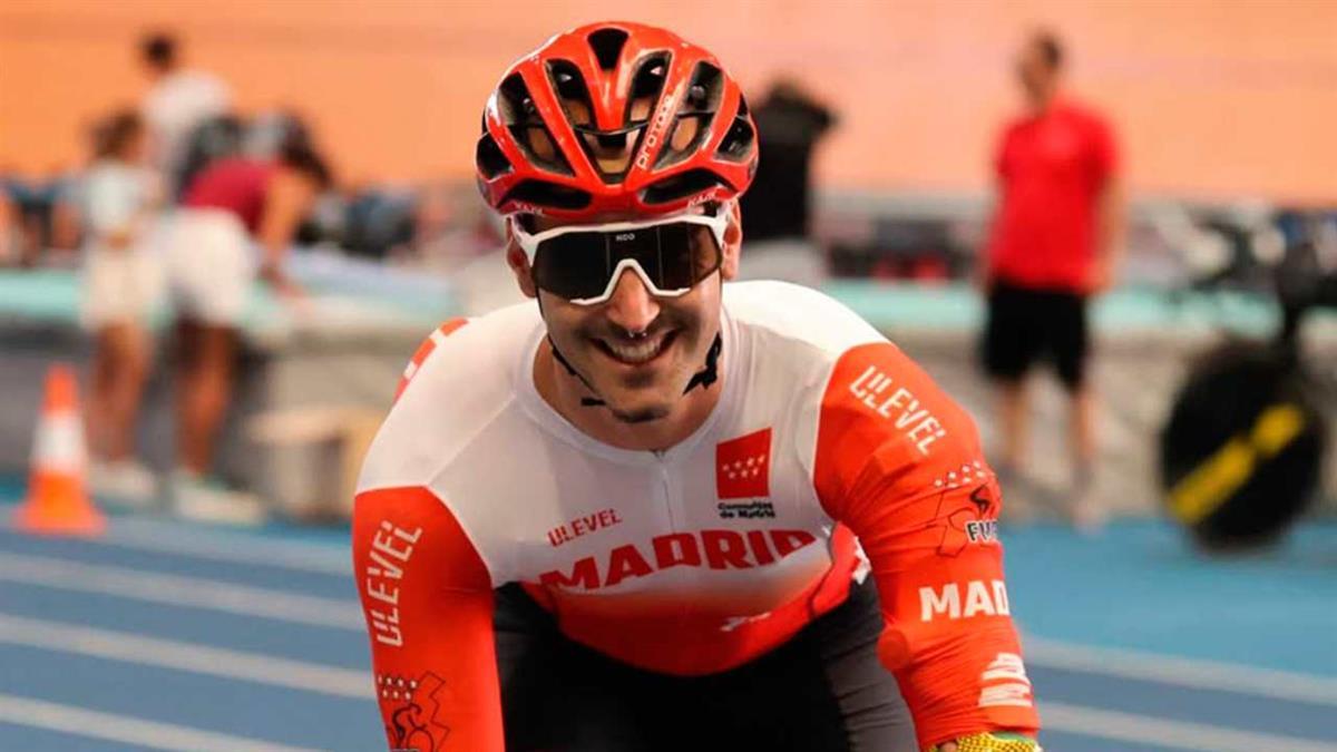 Christian Silva se colgó la medalla de oro en el Campeonato de España de Ciclismo en Pista