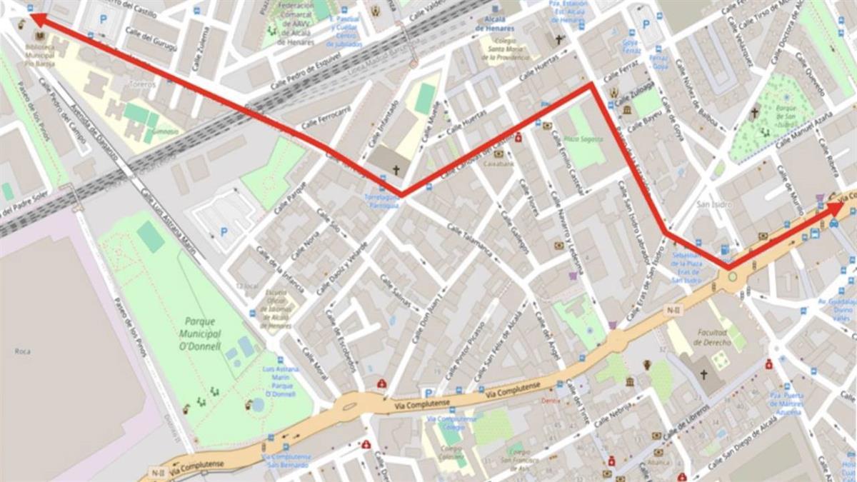 Los trabajos consisten en la elevación del puente y la creación de un acceso peatonal