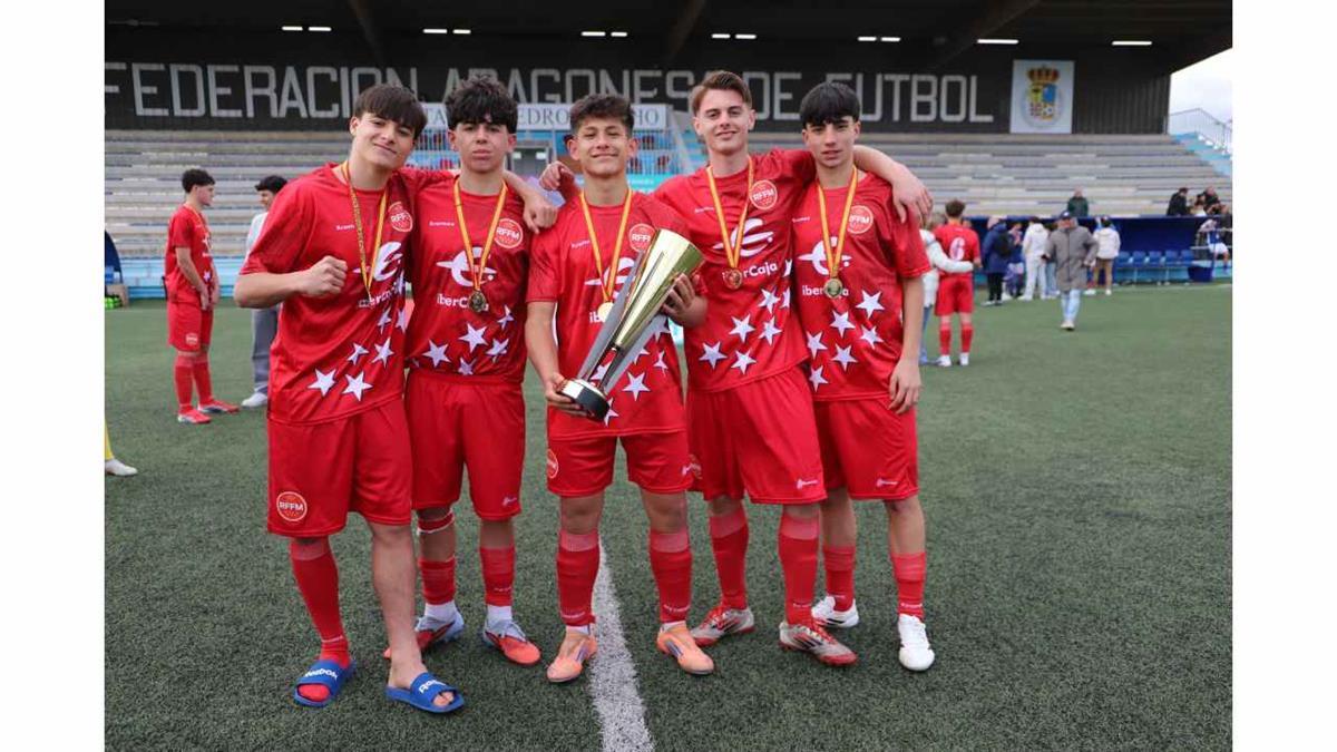 Los jugadores formaban parte del combinado de la selección madrileña 