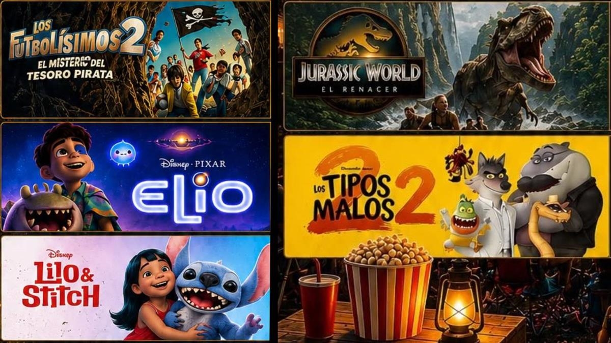 Se proyectarán varias películas al aire libre de forma gratuita