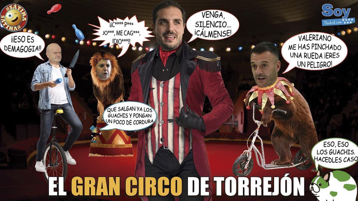 Los concejales del PP montan una performance mientras los vecinos les increpan