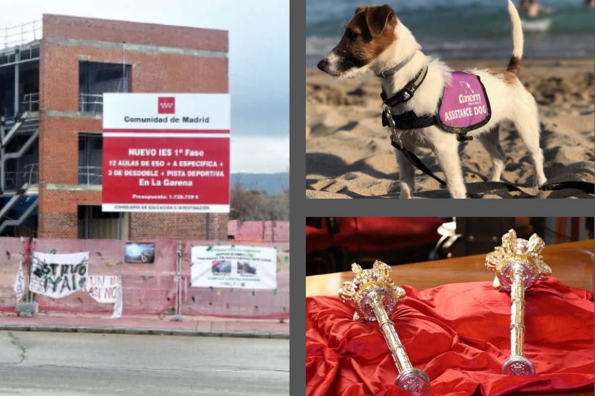 El grupo municipal se une a otros partidos para solicitar que se finalicen las obras del IES Francisca de Pedraza