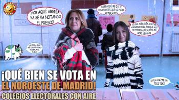 Colegios electorales con aire
