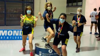 Lograron un total de 11 medallas, 9 en el nacional sub-23 y master, y dos en el de Madrid sub-20
