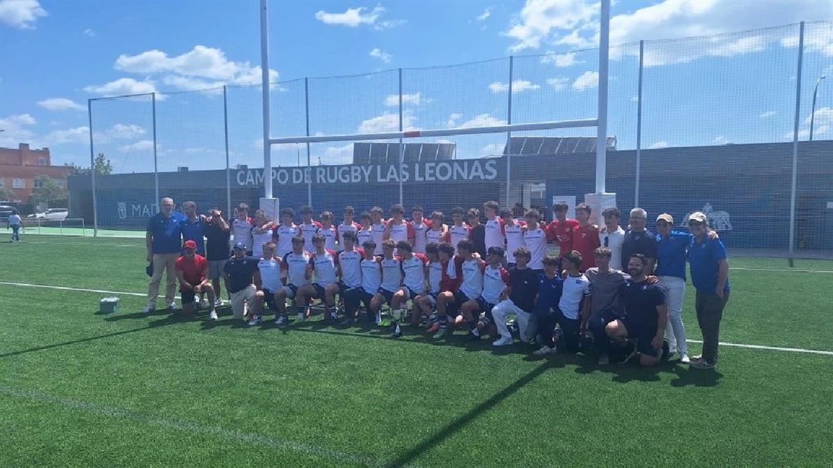 El Club de Rugby Liceo Francés se proclama campeón de España sub-16 tras una temporada histórica