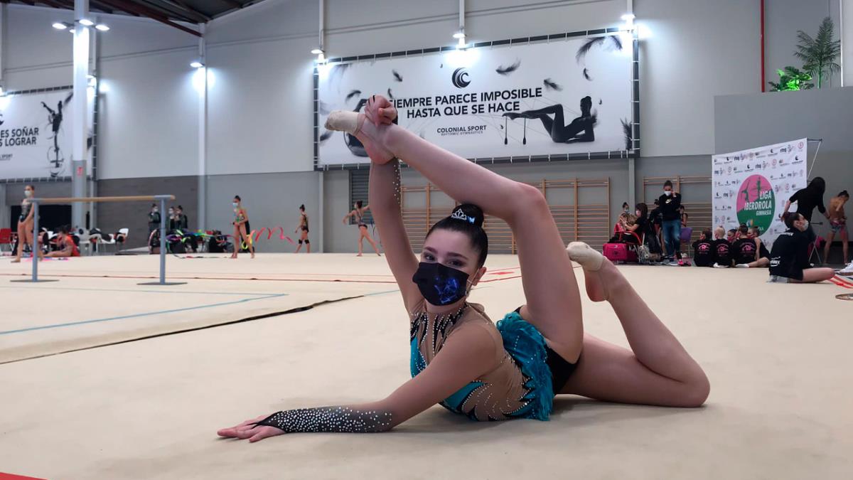 La gimnasta participó junto al resto del equipo en 1ª fase de la Liga Iberdrola en Segunda División 