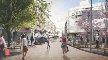 Estos trabajos se llevan a cabo para intentar facilitar el tránsito de los peatones