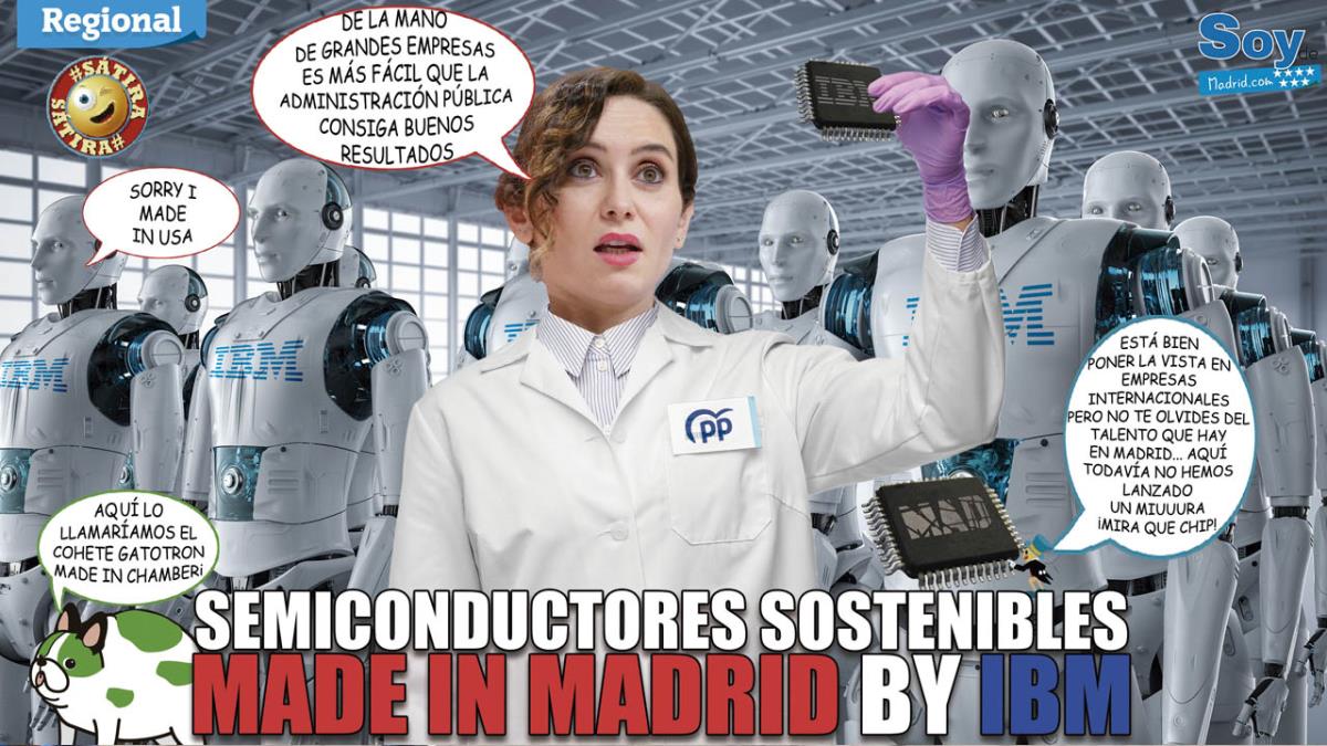 Ayuso anuncia desde Nueva York una colaboración con la compañía