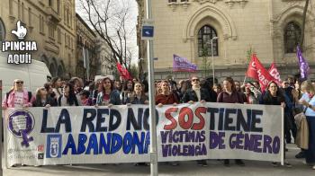 Trabajadoras de la Red de Atención de Violencia de Género de Madrid vuelven a manifestarse contra la "precariedad" del servicio