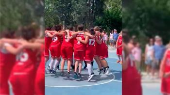 Chicas y chicos de 12 años participaron en el famoso torneo de baloncesto entre colegios de Madrid