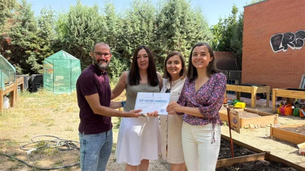 Se trata del colegio público Ventura Rodríguez que ha ganado a nivel nacional