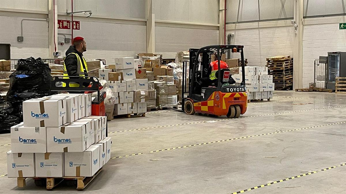 Hasta mañana continúa la recogida de medicamentos, material para curas y ropa de abrigo 