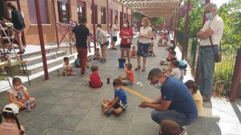 Durante el mes de agosto también se ofrece la posibilidad de participar en las colonias de verano 
