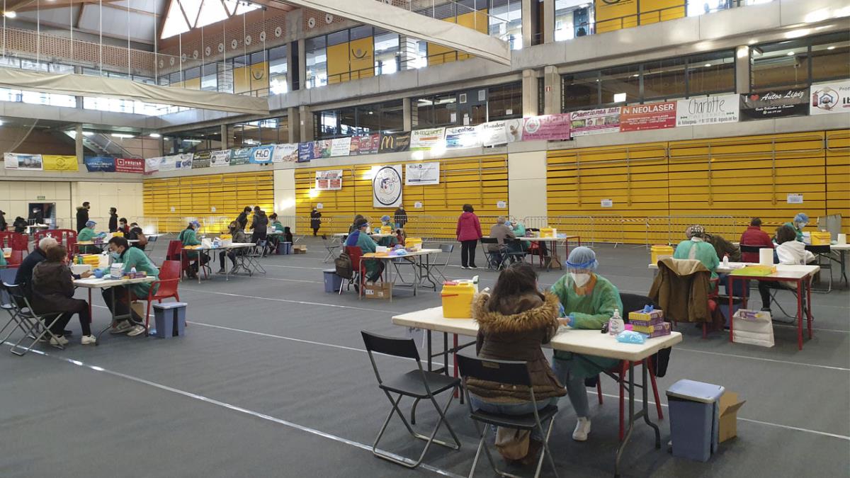 Un total de 6.684 personas que pasarán por la Ciudad Deportiva Príncipe Felipe hasta el viernes 19 de febrero