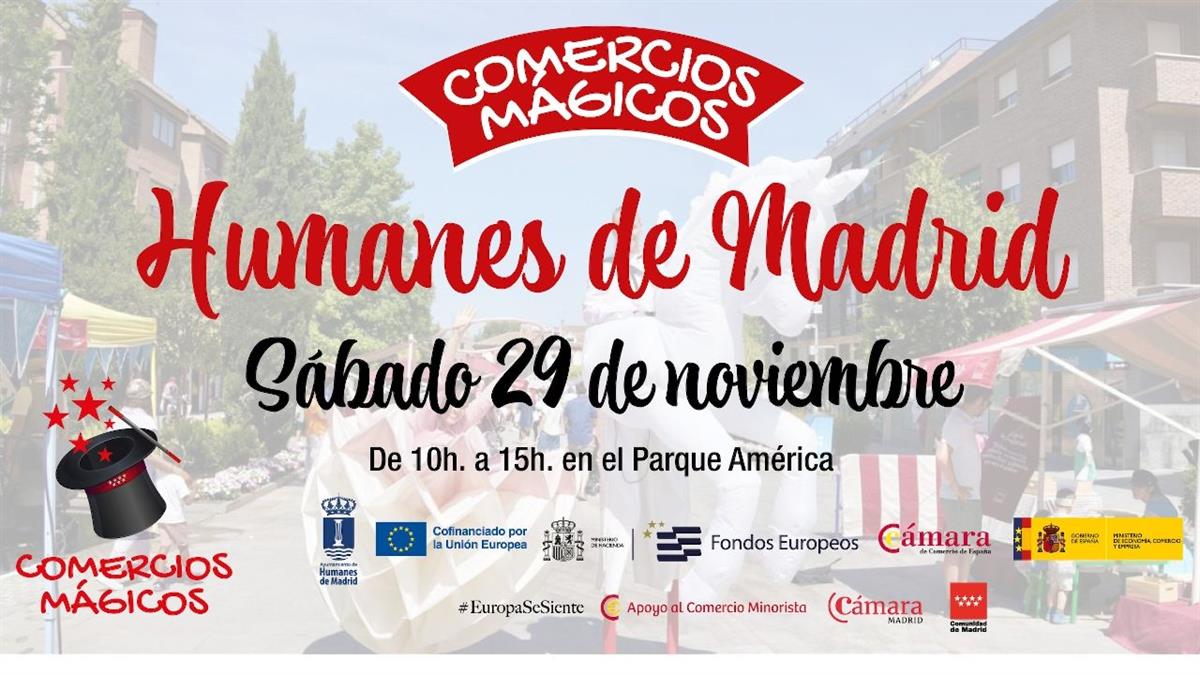 El Ayuntamiento de Humanes se ha adherido a la campaña regional Comercios Mágicos