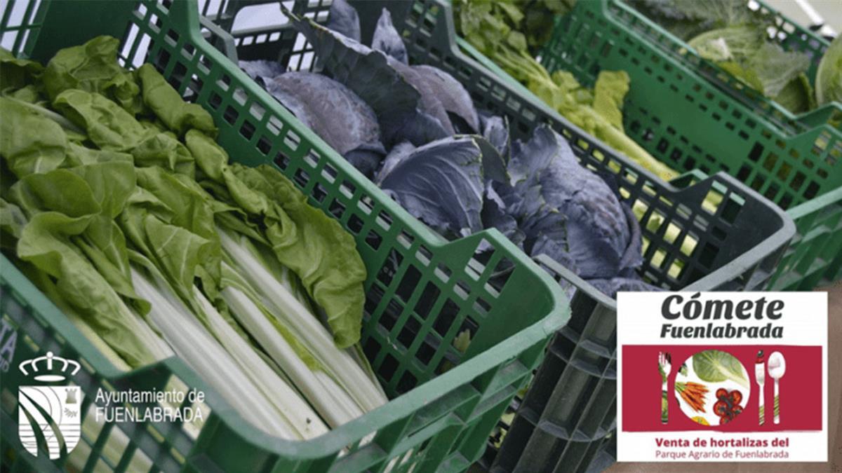 De lunes a viernes se instalan puntos de venta de los productos del Parque Agrario