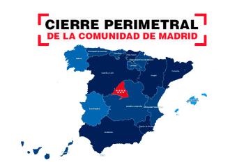 Lee toda la noticia 'Comienza el cierre perimetral de la Comunidad de Madrid'