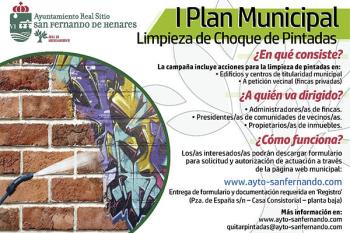 Lee toda la noticia 'Comienza el “I Plan Municipal de Limpieza de Choque de Pintadas” en Sanfer'