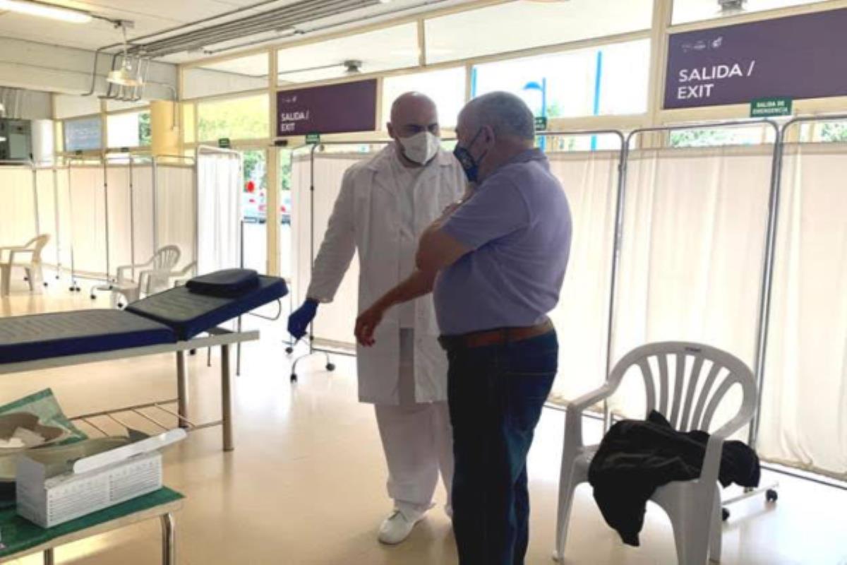 A través de este proyecto se podrán vacunar 2.400 mayores de Leganés
