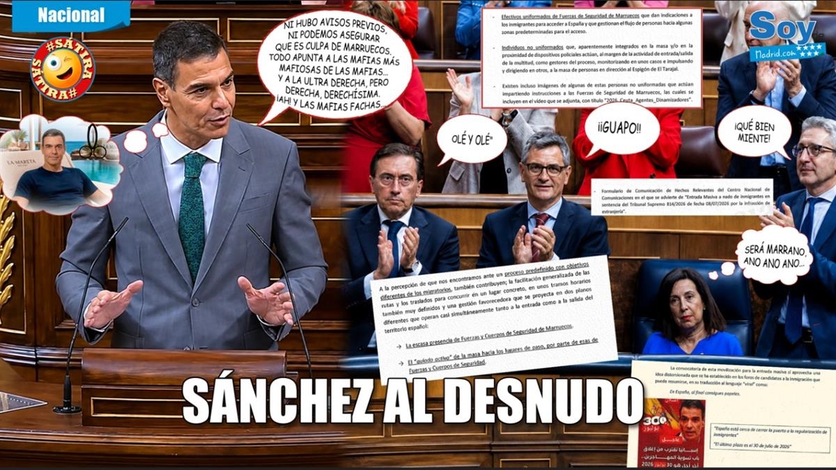 El presidente del Gobierno se resiste a culpar a Marruecos pese al informe policial