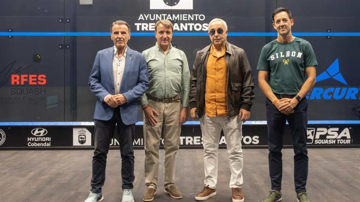 El municipio albergó la Copa del Rey y de la Reina de Squash