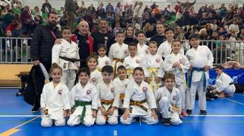 La Escuela de Karate de Humanes participó con 50 alumnos, de los cuales, 38 pasaron a la siguiente fase.
