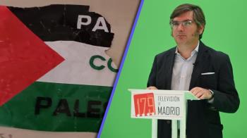 El conflicto entre el edil y los asistentes se habría producido por la exhibición de banderas palestinas