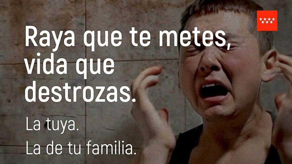 La Comunidad de Madrid inicia una nueva campaña contra el consumo de cocaína