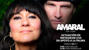 Este sábado, 2 de octubre, a las 11:00 horas (Insular) y 12:00 horas (Peninsular) a través de su Instagram