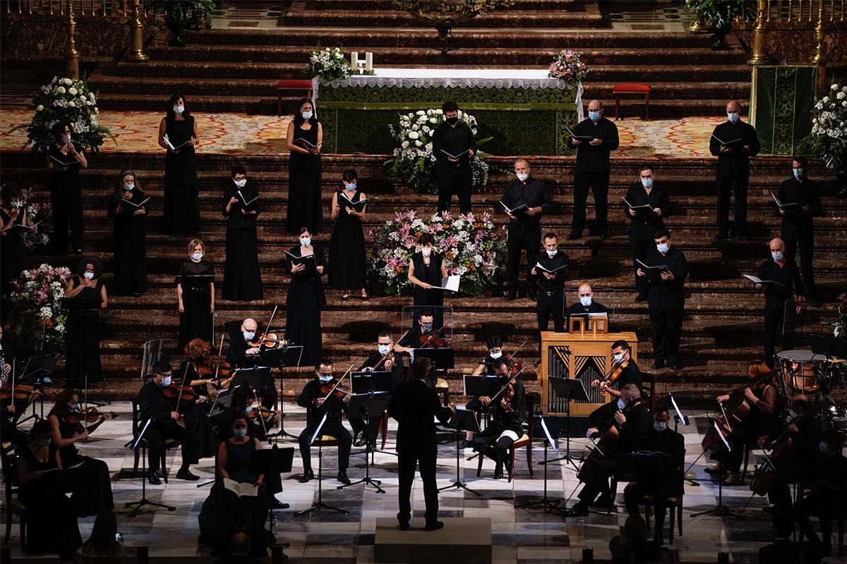El acto central que ofreció la ORCAM fue el 'Réquiem' de Mozart
