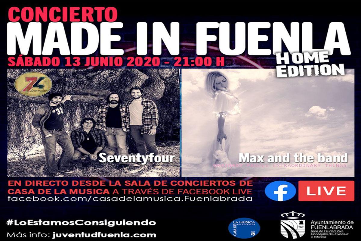 Podrás disfrutar de la versión ‘Home edition’ el sábado 13 de junio a las 21:00 horas