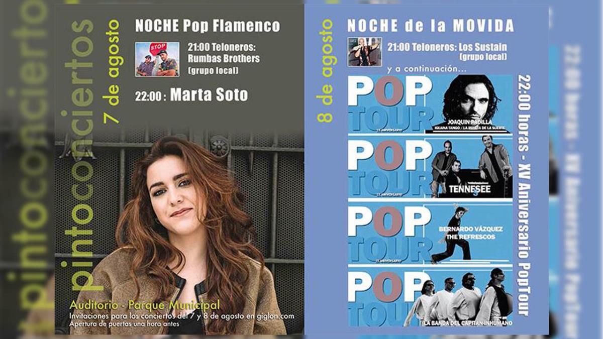 Este mes de agosto Pinto sigue siendo referente musical con sus nueva agenda de conciertos para este fin de semana 