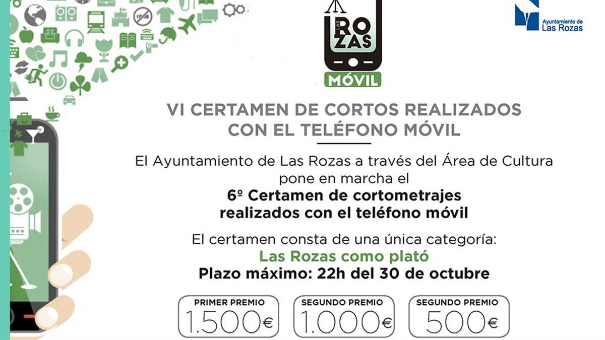 El Ayuntamiento de Las Rozas a través del Área de Cultura ha puesto en marcha el certamen móvil con grandes premios