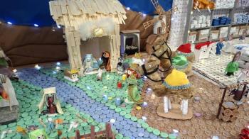 El Hospital público Príncipe de Asturias ha presentado la composición ganadora del VIII Concurso de Belenes sanitarios 