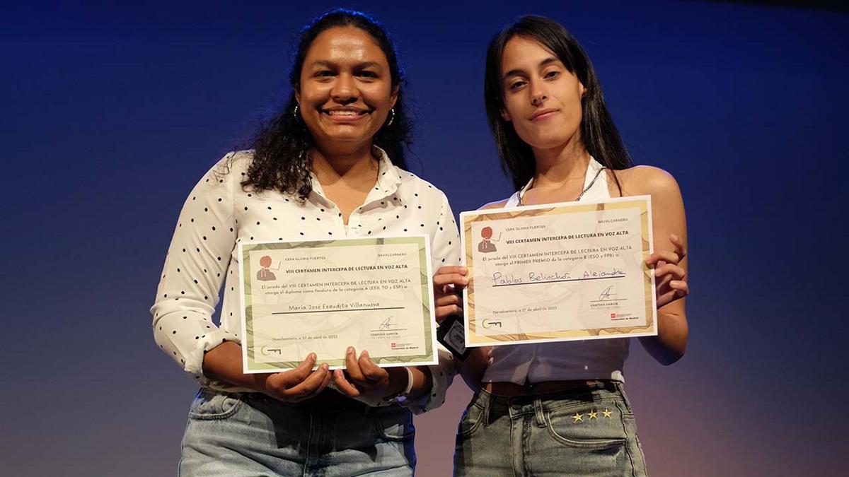 VIII Concurso Intercepa de la Comunidad de Madrid, cuya final se celebró en el Teatro Centro de Navalcarnero