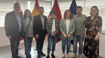 El Alcalde, Jesús Muñoz, recibió a Río Martínez 