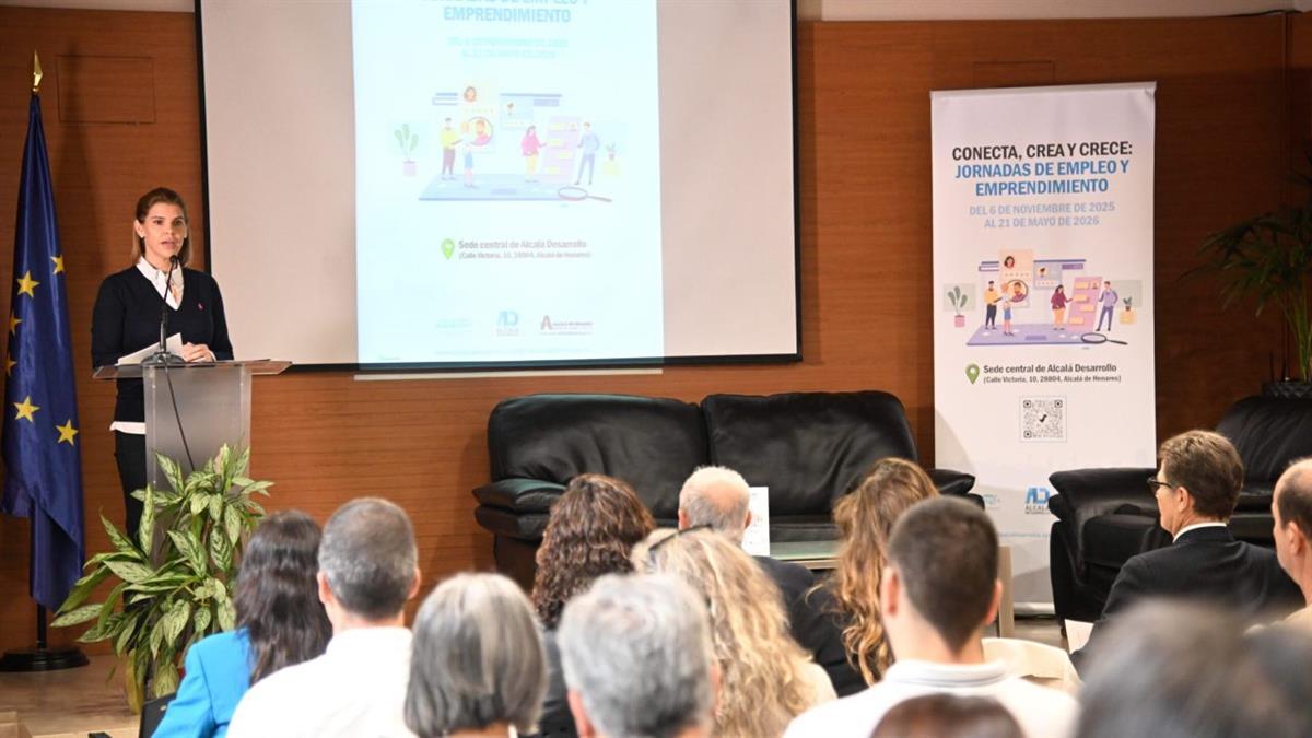 Un ciclo de Alcalá Desarrollo para “ofrecer alternativas a quienes desean trabajar, emprender e invertir”