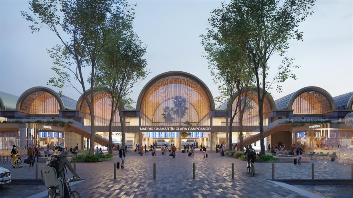 Adif habilita un vestíbulo "especial" en la estación de Chamartín