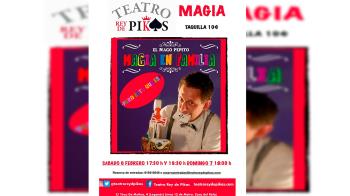 No te pierdas las funciones de magia y teatro infantil que acoge el Teatro Rey de Pikas