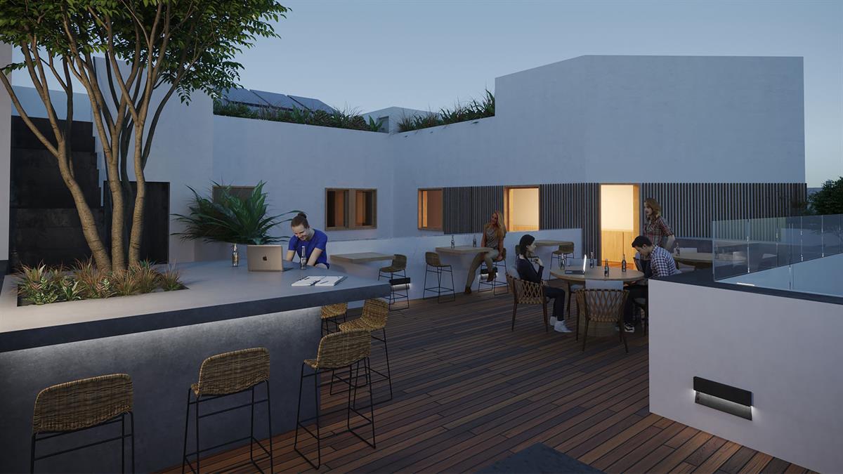 Ubicado en el céntrico barrio de Salamanca, contará con dos edificios con gimnasio, restaurante, solárium, azotea, recepción y coworking