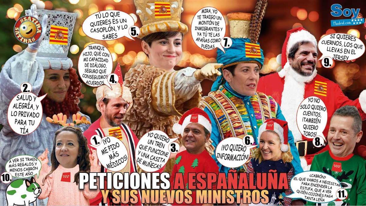 Los consejeros reclaman mejoras a Rodríguez, García, Saiz y Urtasun